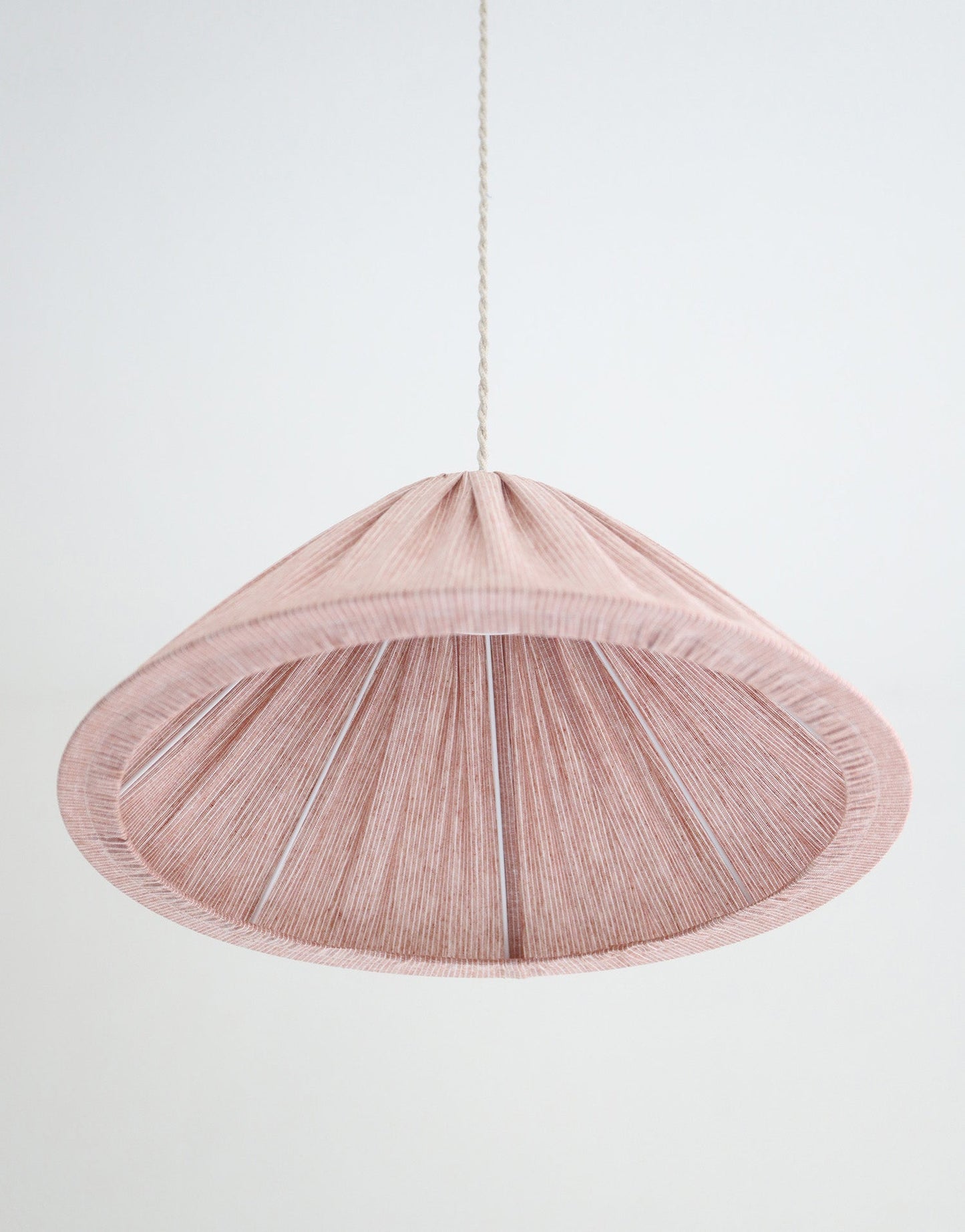Malala Pendant Light – Fine Terracotta Stripes