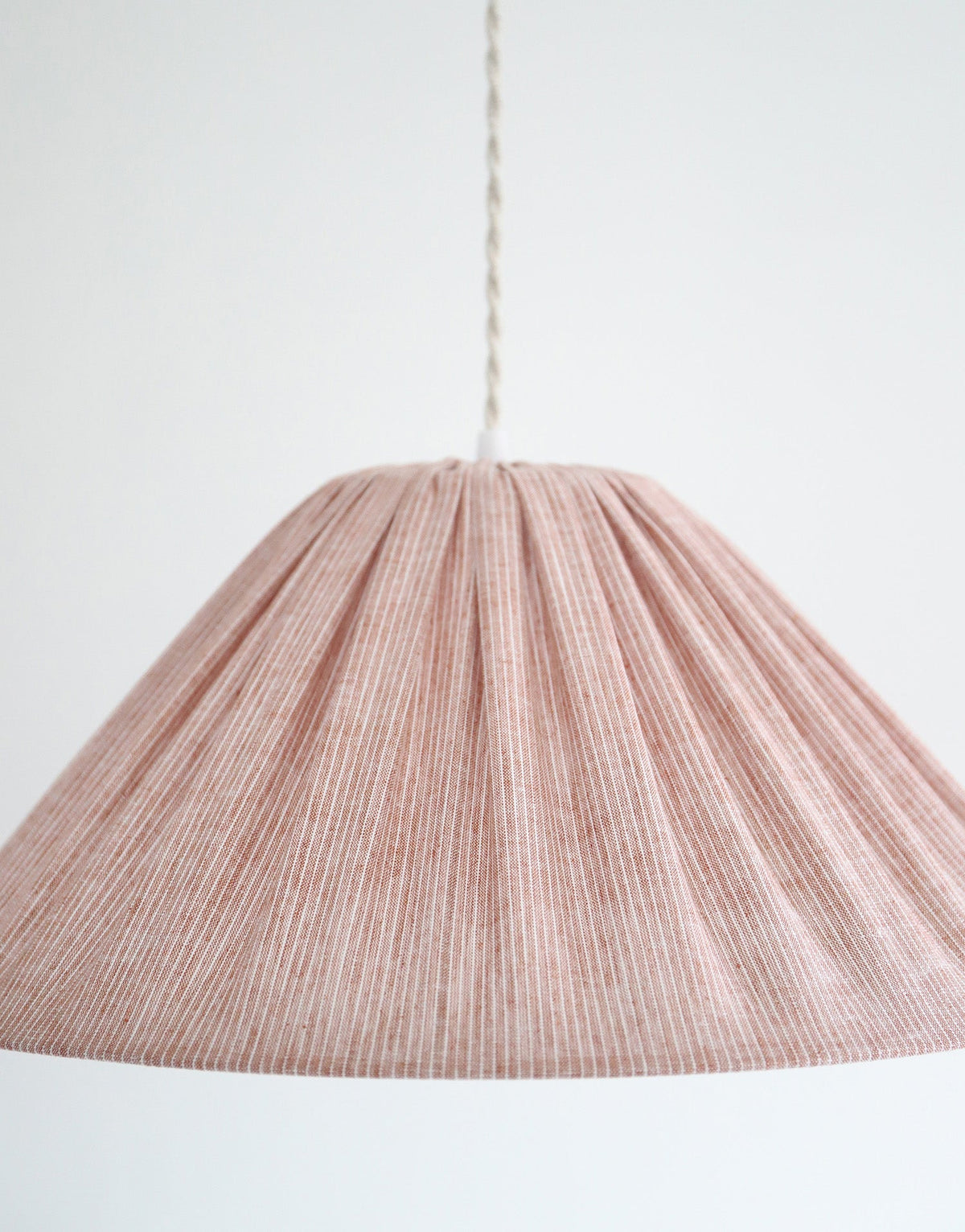 Malala Pendant Light – Fine Terracotta Stripes