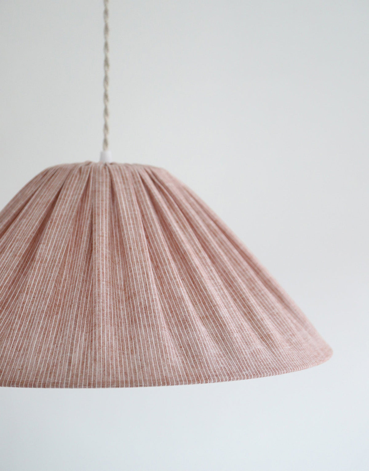 Malala Pendant Light – Fine Terracotta Stripes