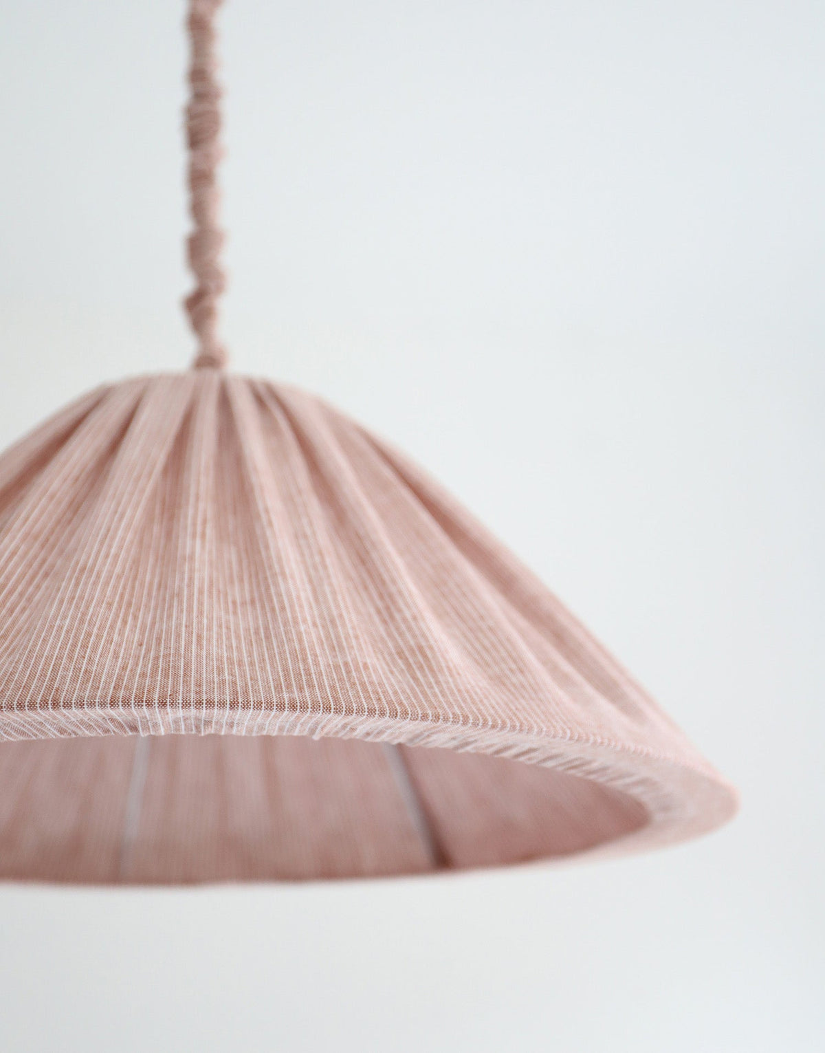 Malala Pendant Light – Fine Terracotta Stripes