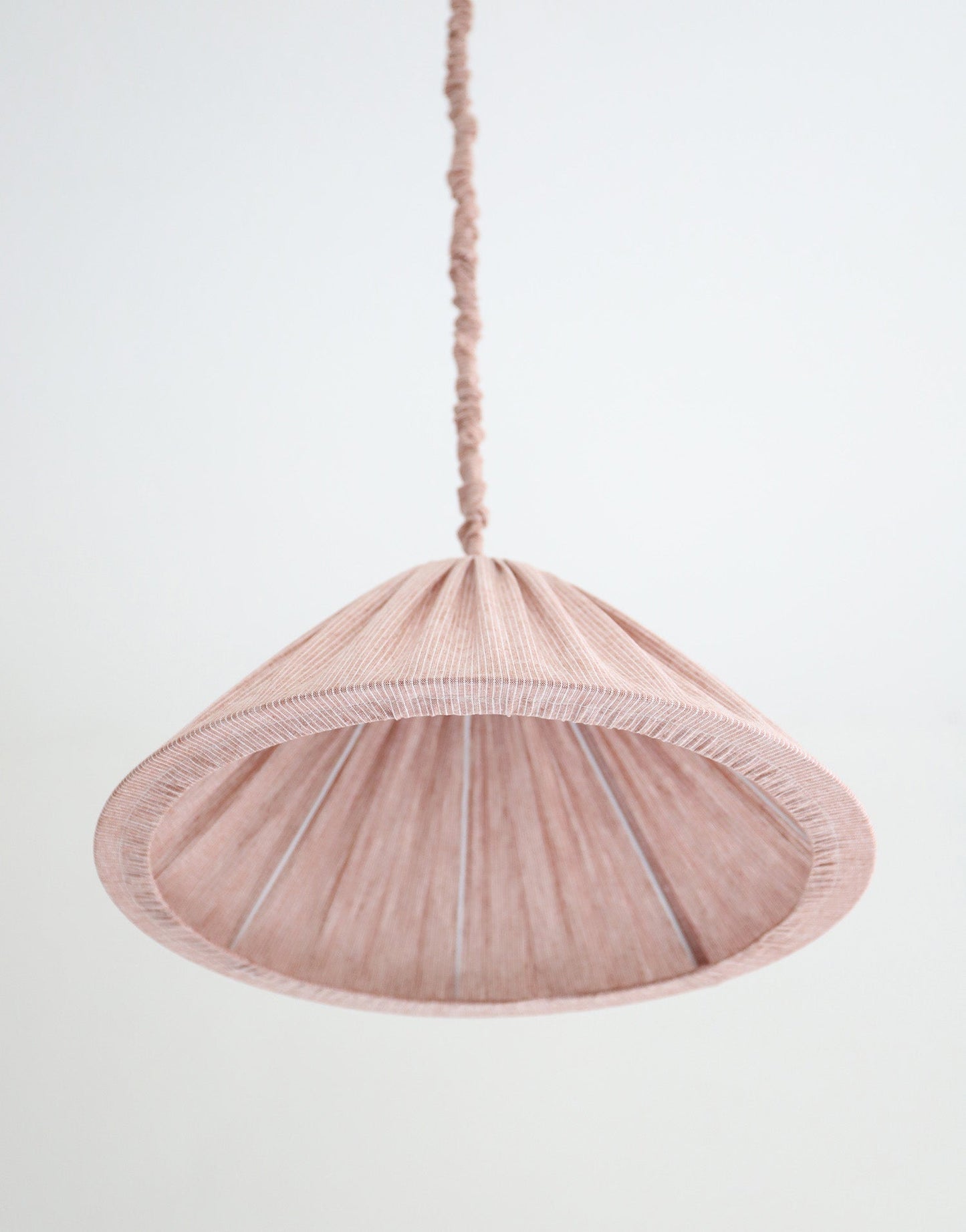 Malala Pendant Light – Fine Terracotta Stripes