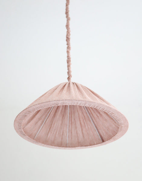 Malala Pendant Light – Fine Terracotta Stripes