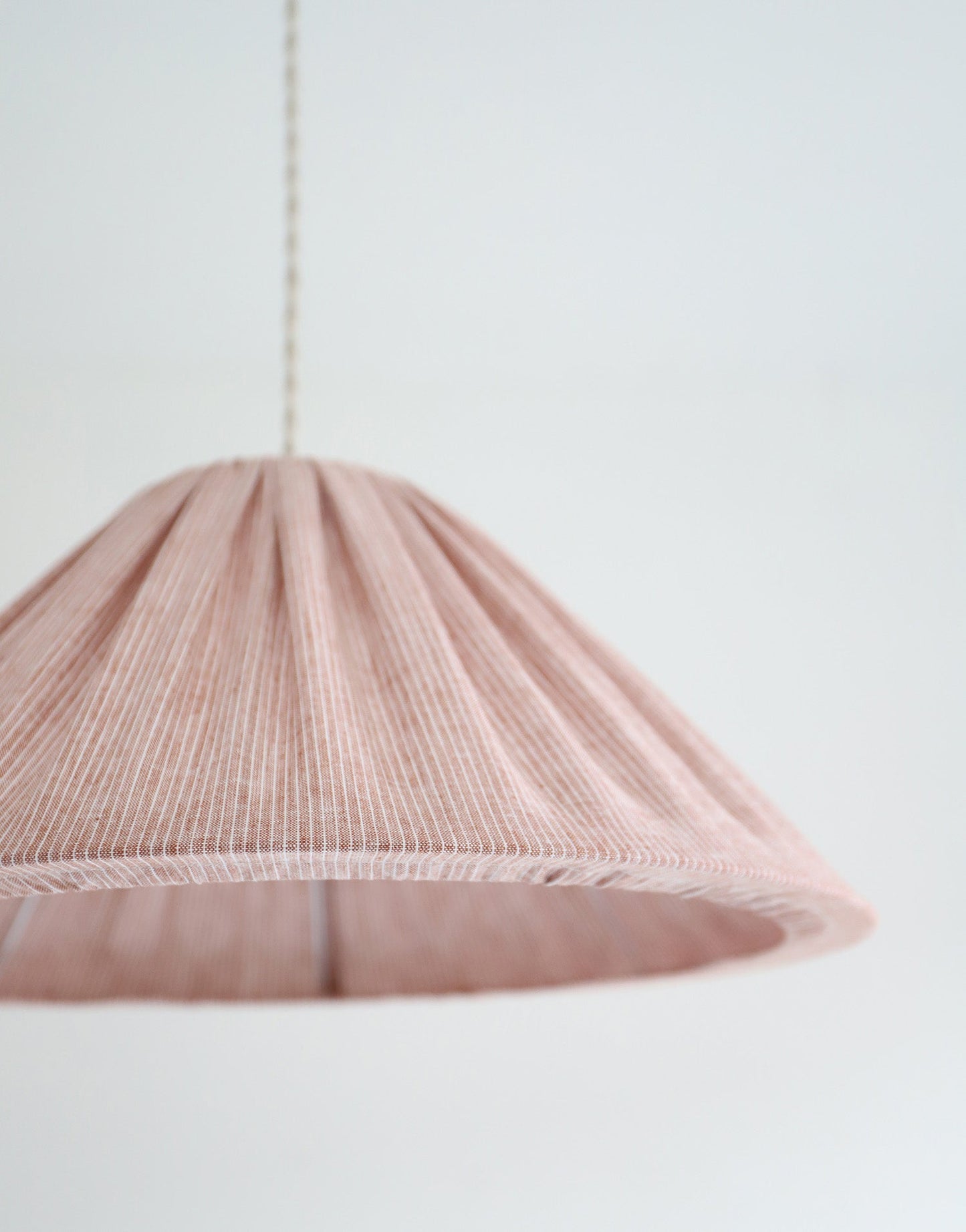 Malala Pendant Light – Fine Terracotta Stripes