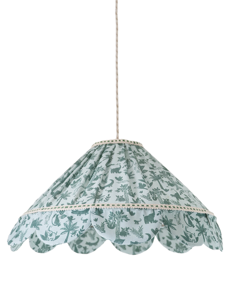 Conical Pendant Light With Petal Finish Mika “Savanne”