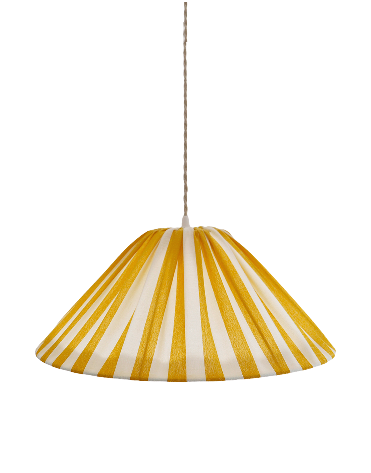 Conical Pendant Light Striped Malala “Rayures”