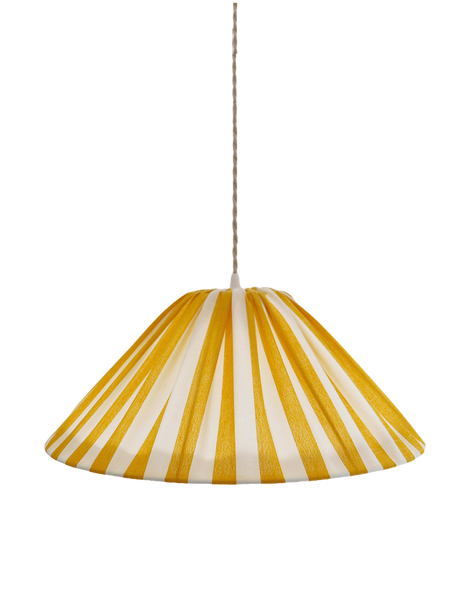 Conical Pendant Light Striped Malala “Rayures”