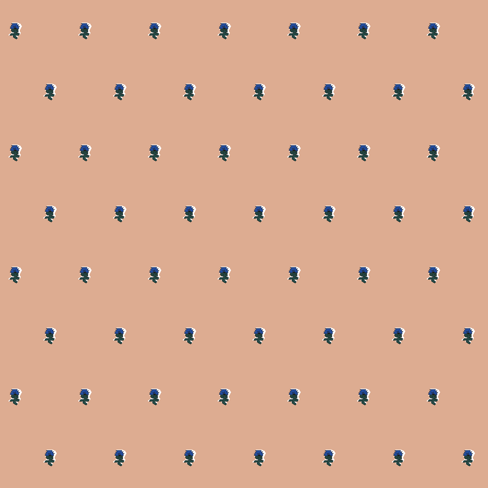 Pixel Posey Wallpaper, Sweetpea, Roll