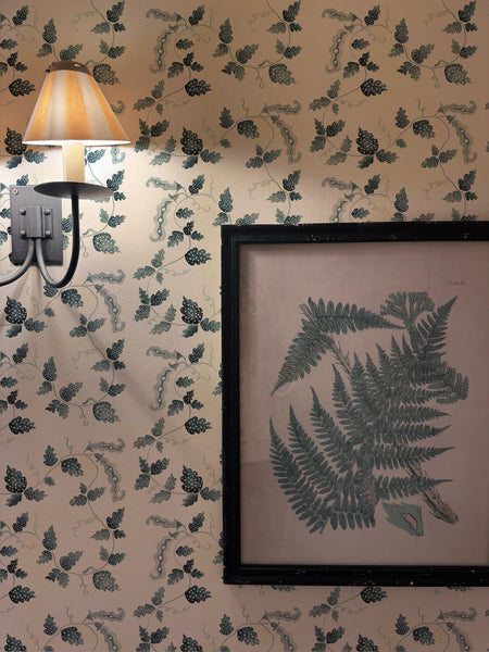 Sweetest Pea Wallpaper -  Indigo