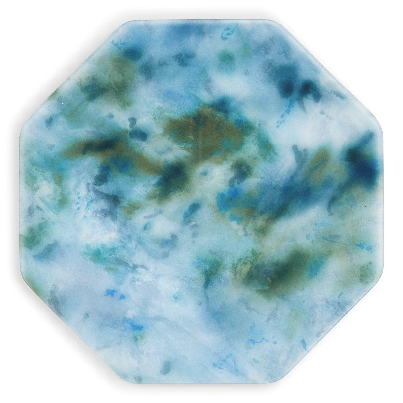 Asymmetrical Octagonal Dafne Dessert Plate