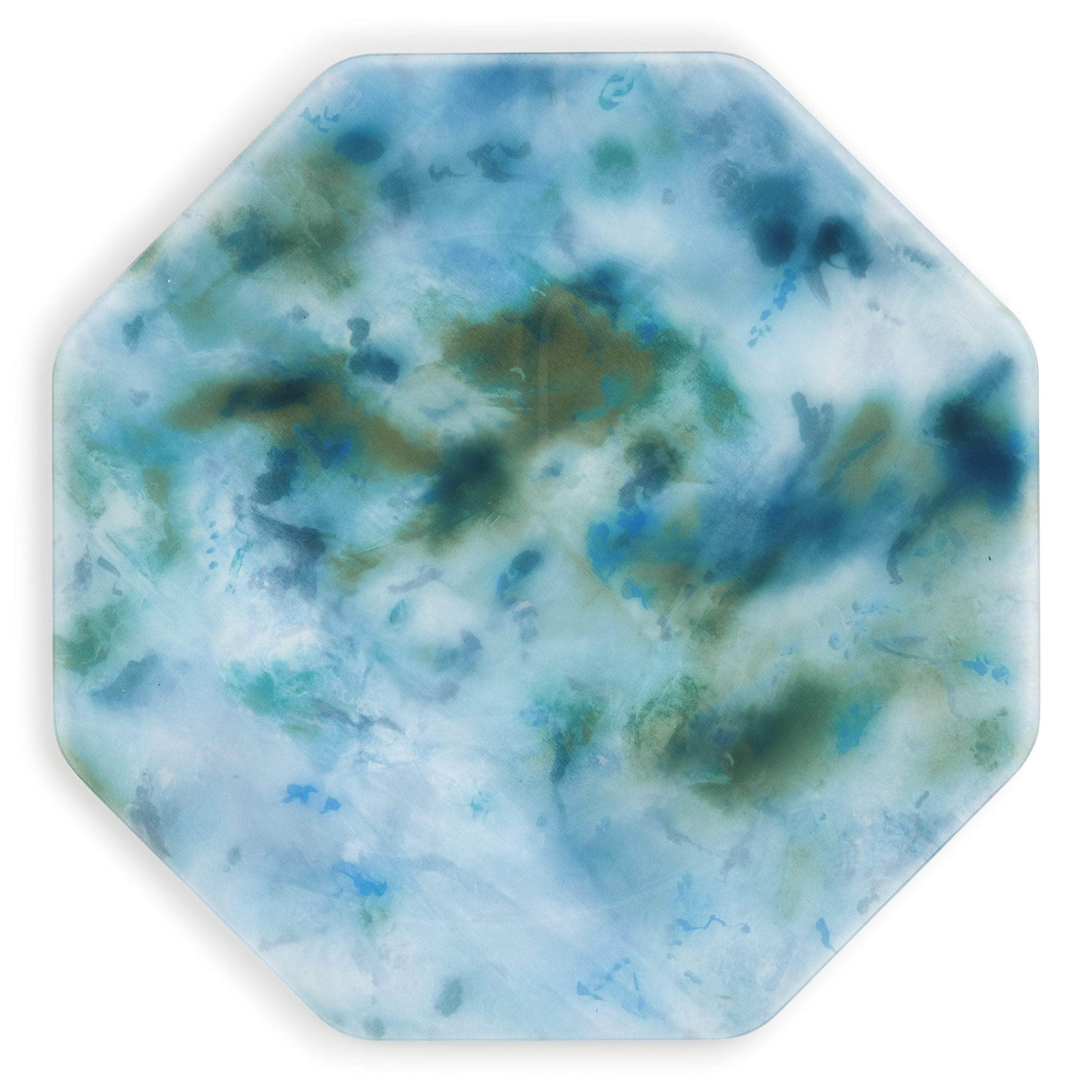 Asymmetrical Octagonal Dafne Dessert Plate