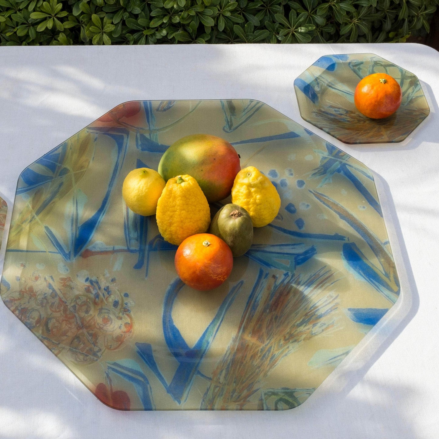 Asymmetrical Octagonal Panarea Tray