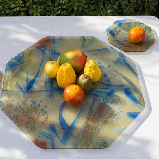 Asymmetrical Octagonal Panarea Tray