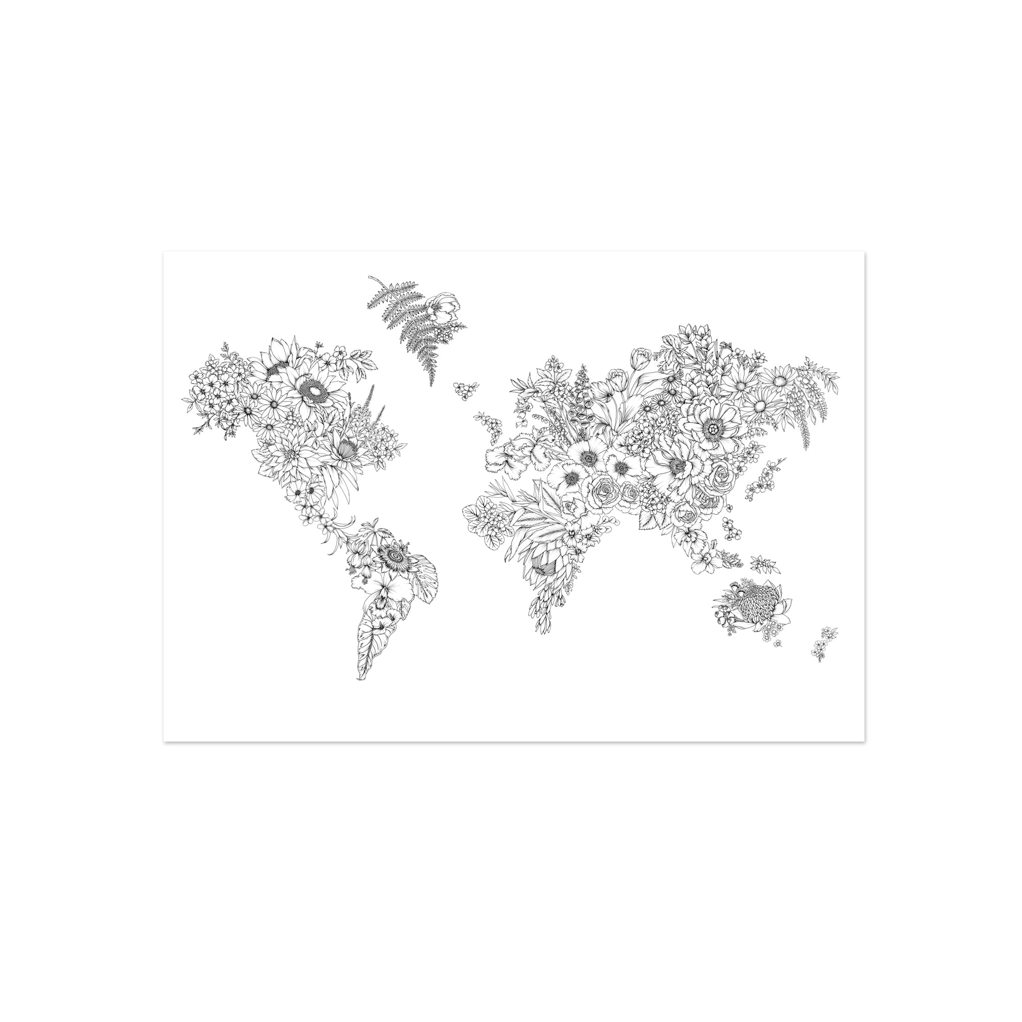 World of Flowers Artprints