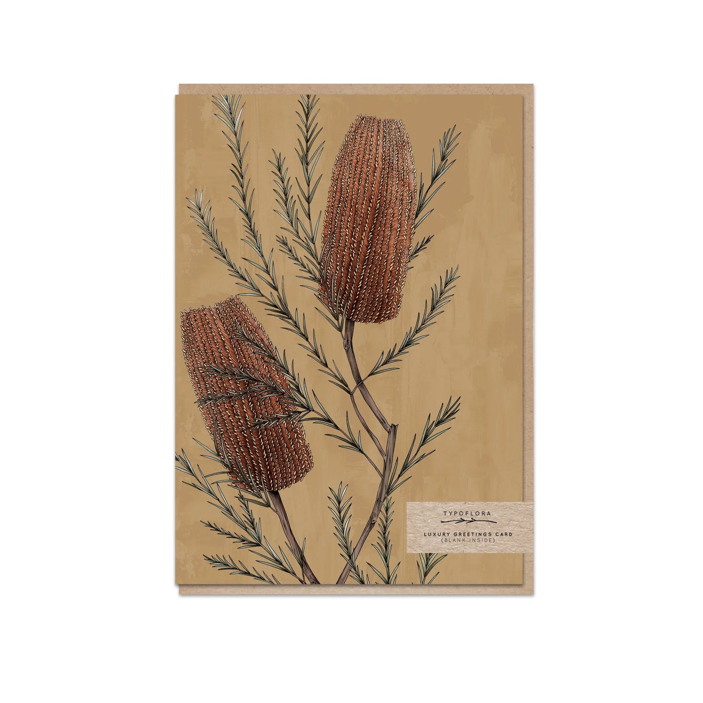 Banksia Portrait Card