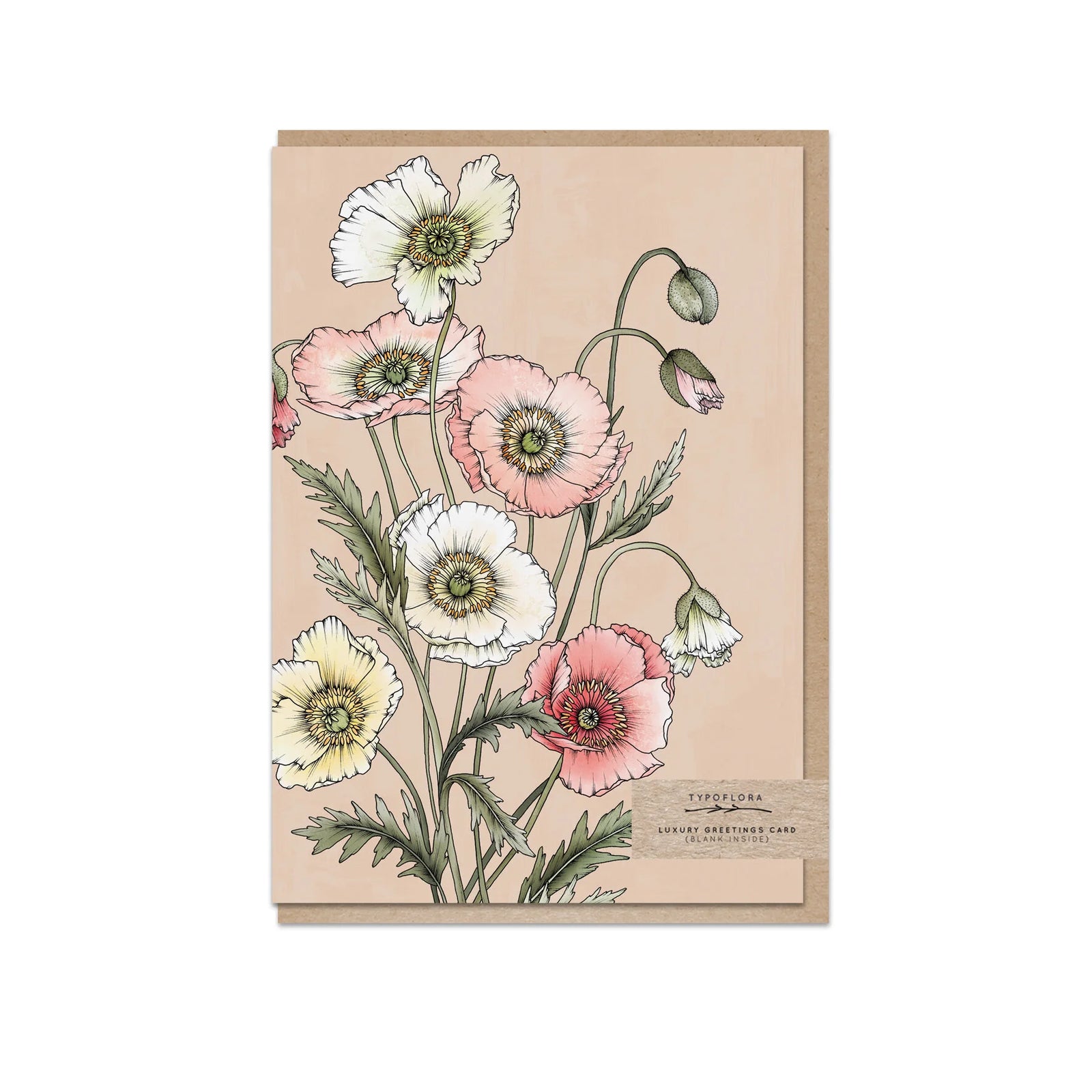 Poppies Portrait Card