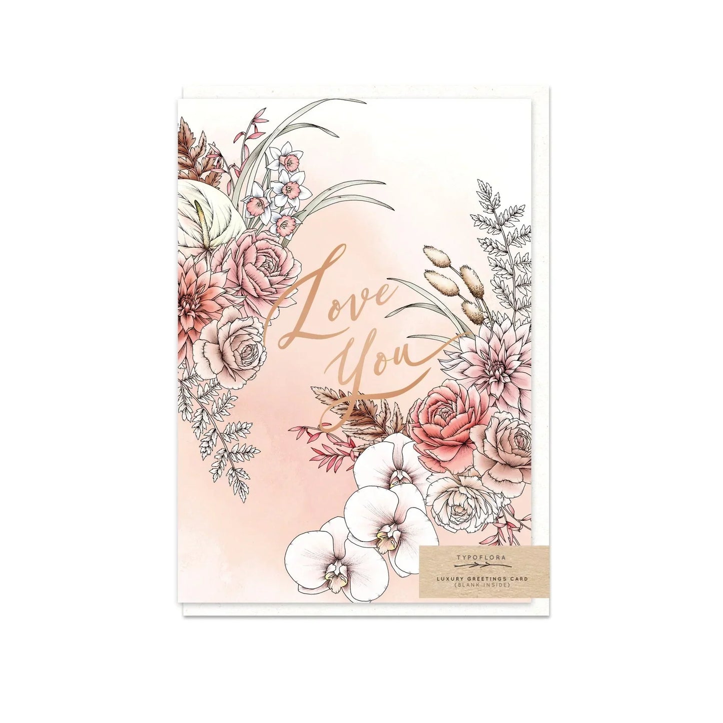 Dreamy Love You Card