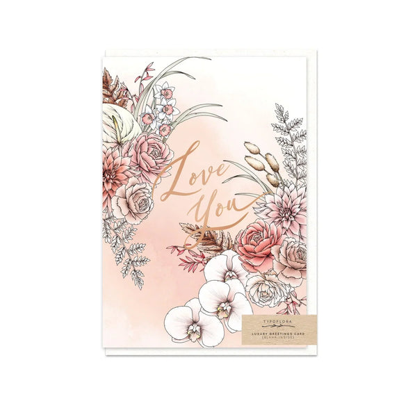 Dreamy Love You Card