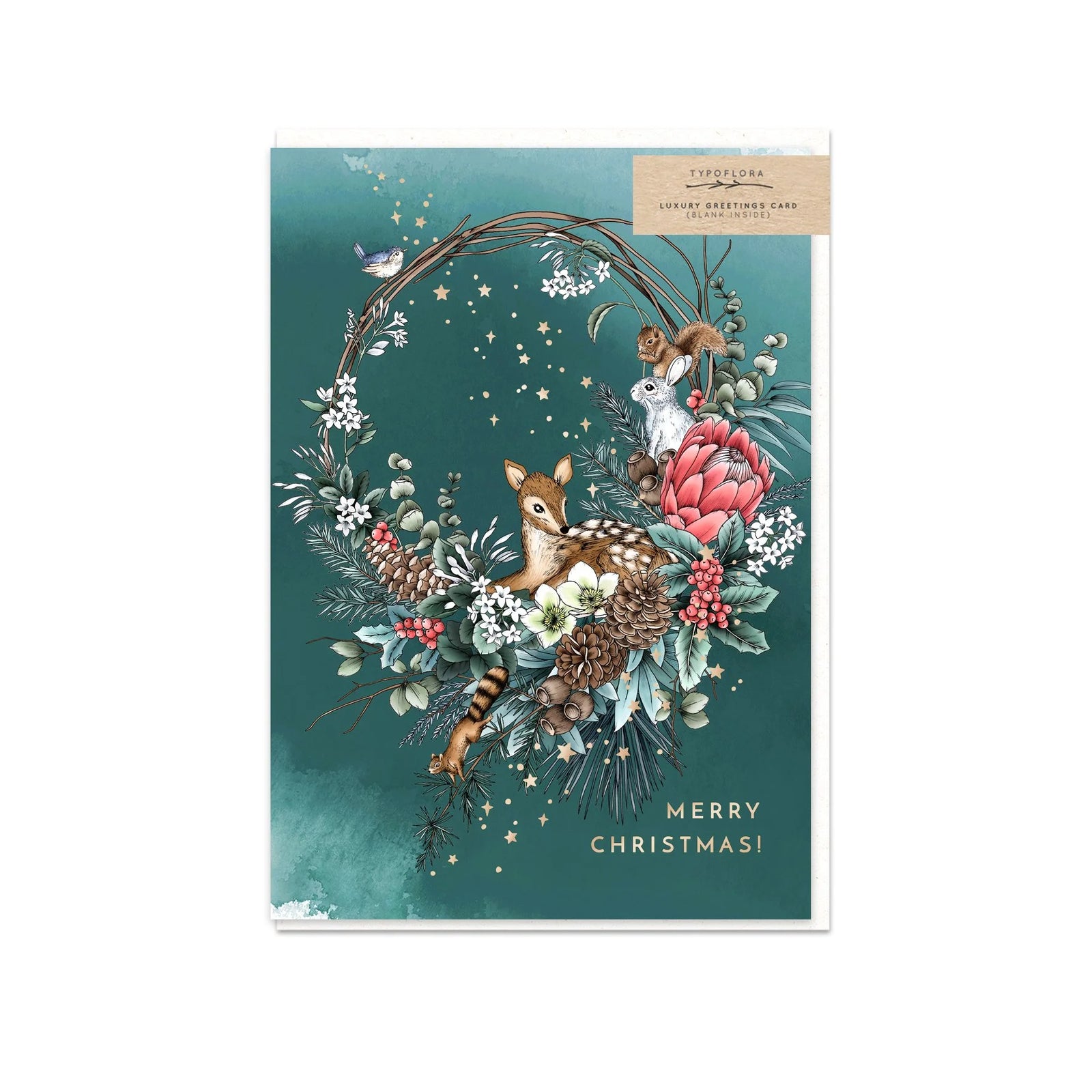 Enchanted Wreath Card