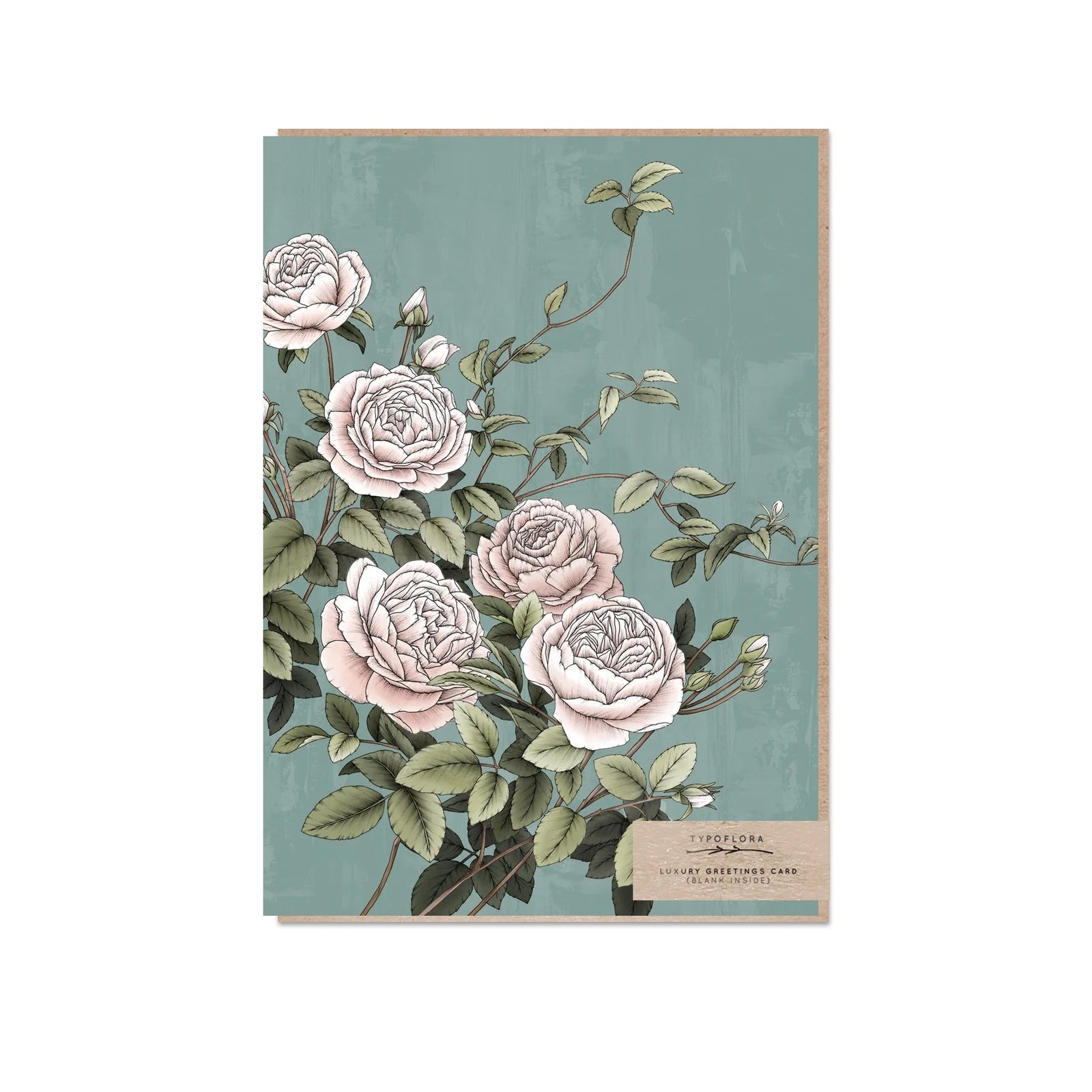 Rose Portrait Card