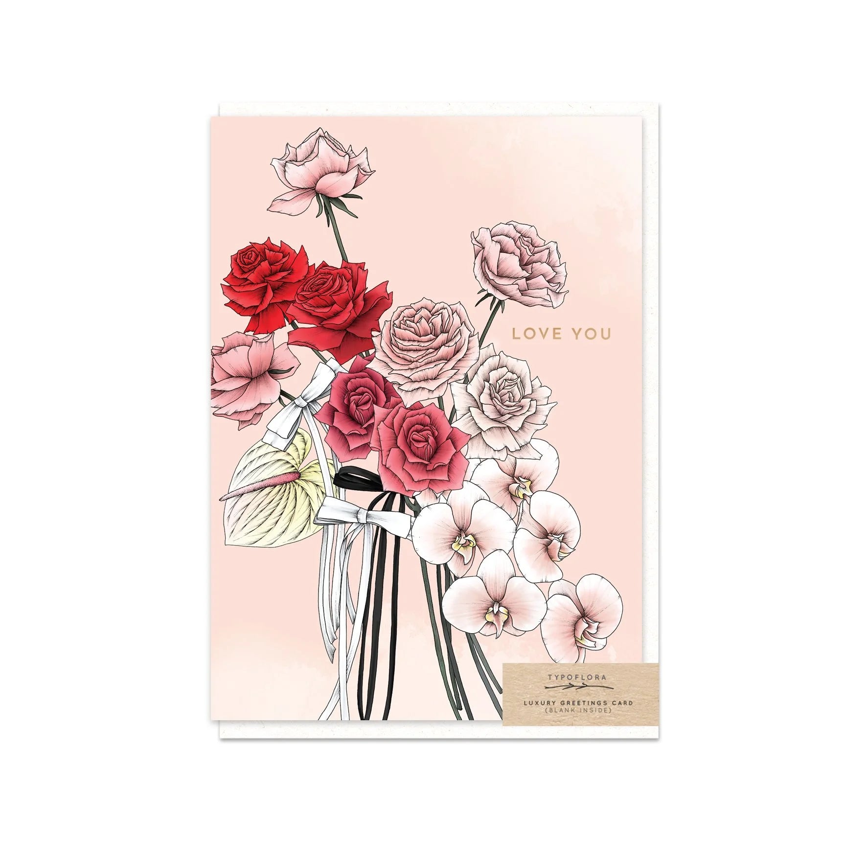 Rose Love You Card