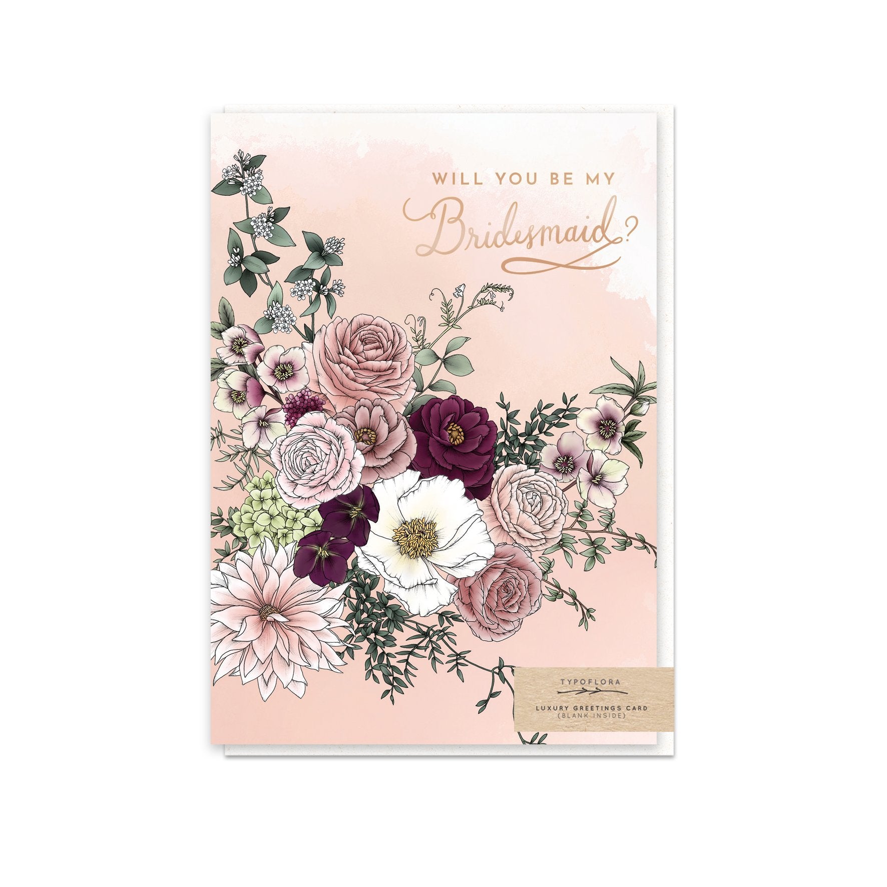 Will You Be My Bridesmaid Card