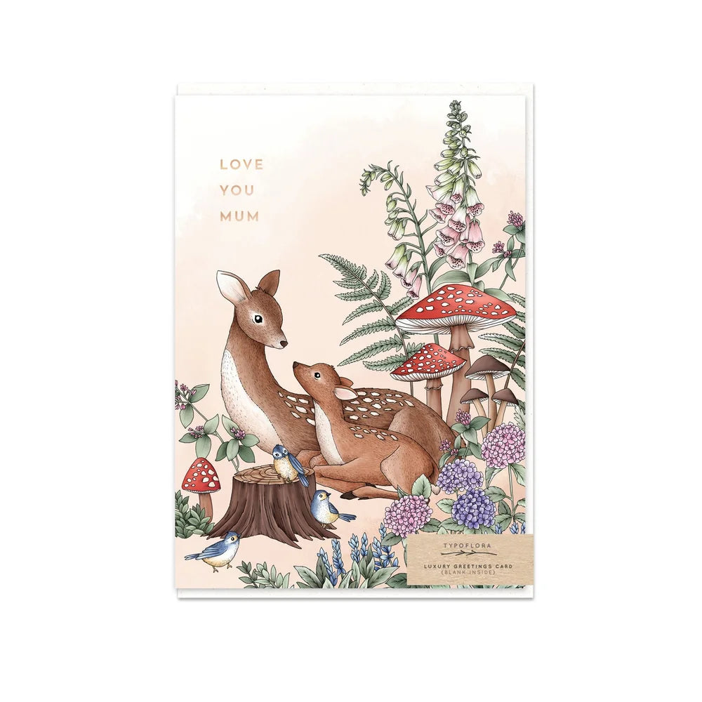 Deer Love You Mum Card