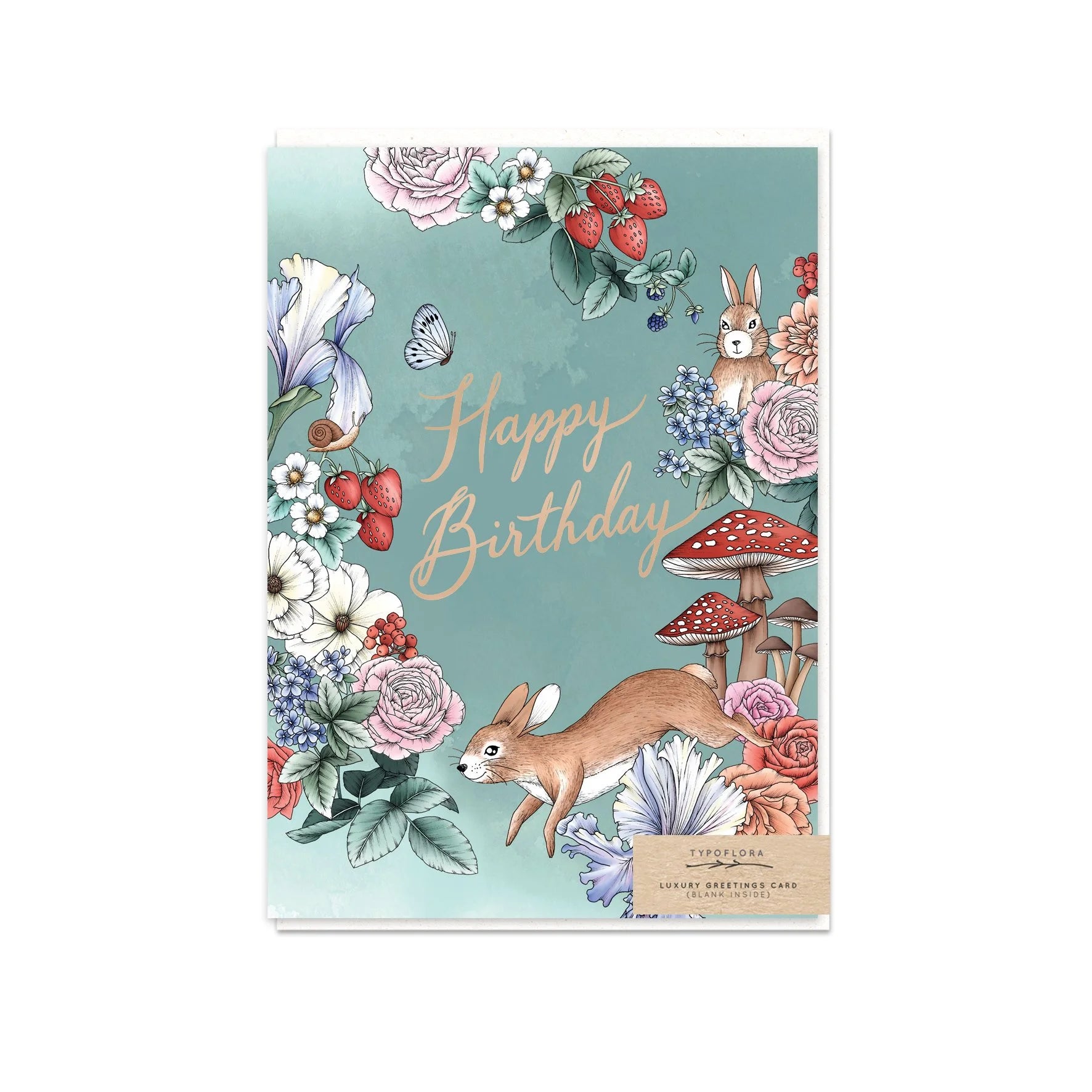 Mushroom Birthday Card