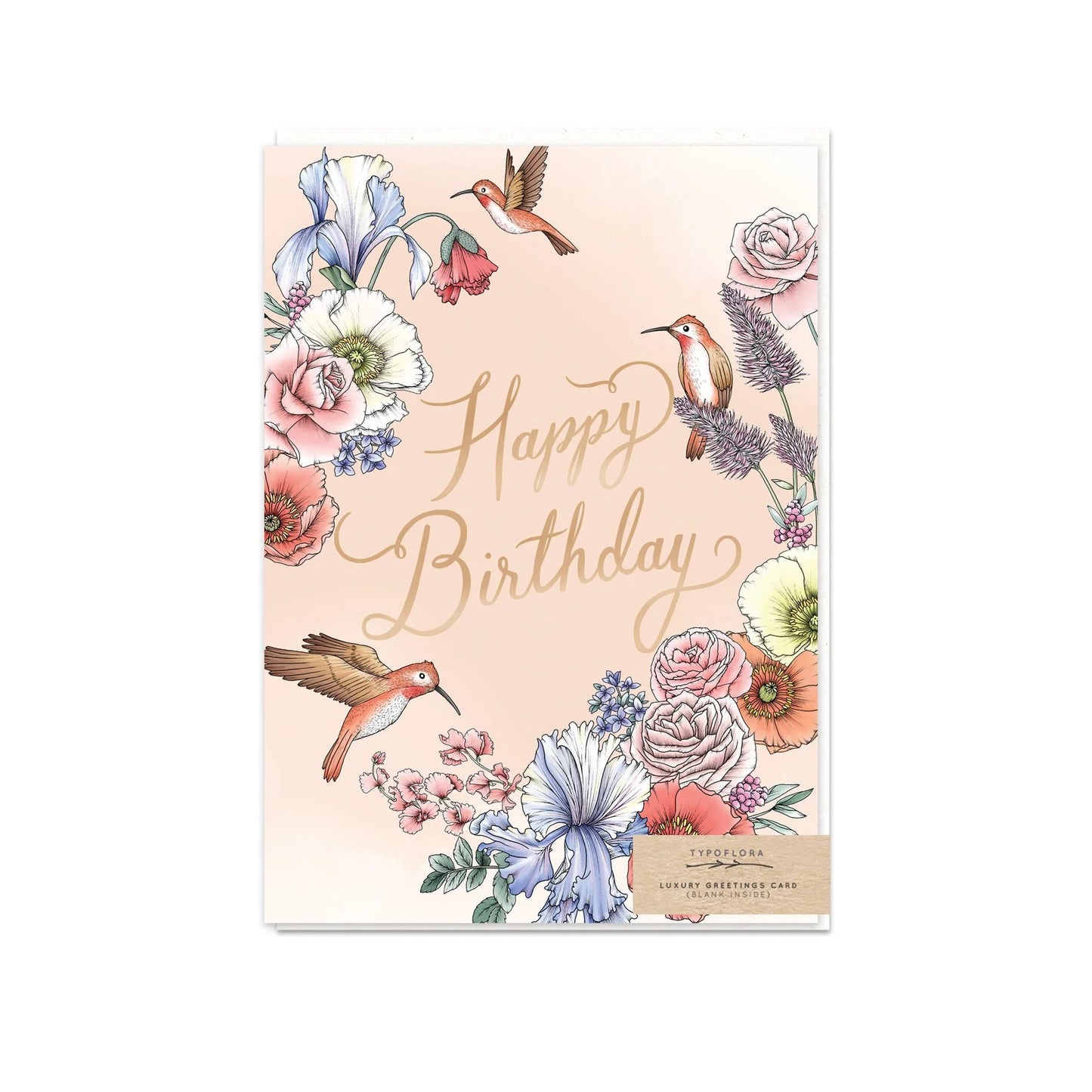 Hummingbird Birthday Card