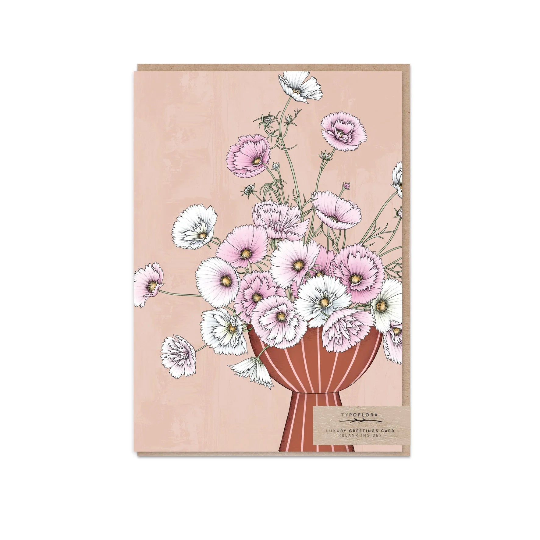 Cupcake Cosmos Still Life Card