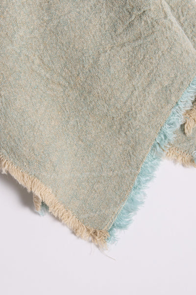 Charvet Linen Napkins in Mint set of 4