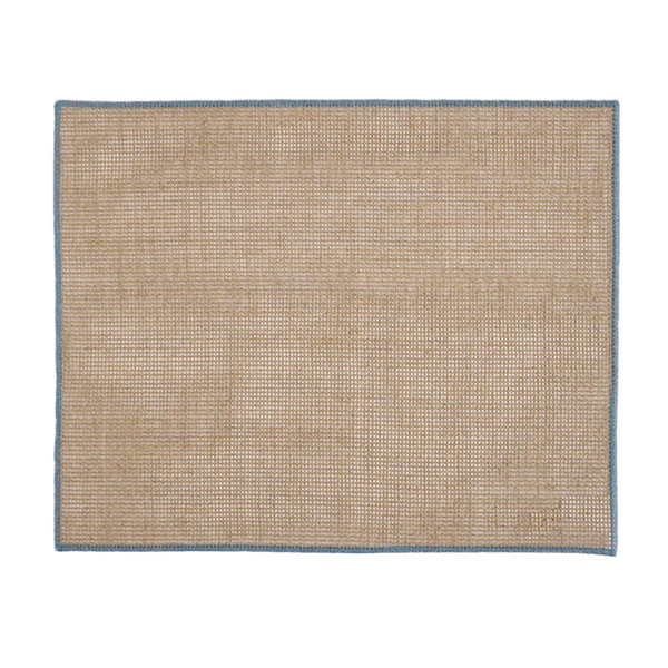 Charvet Linen Placemats in Blue - Set of 4