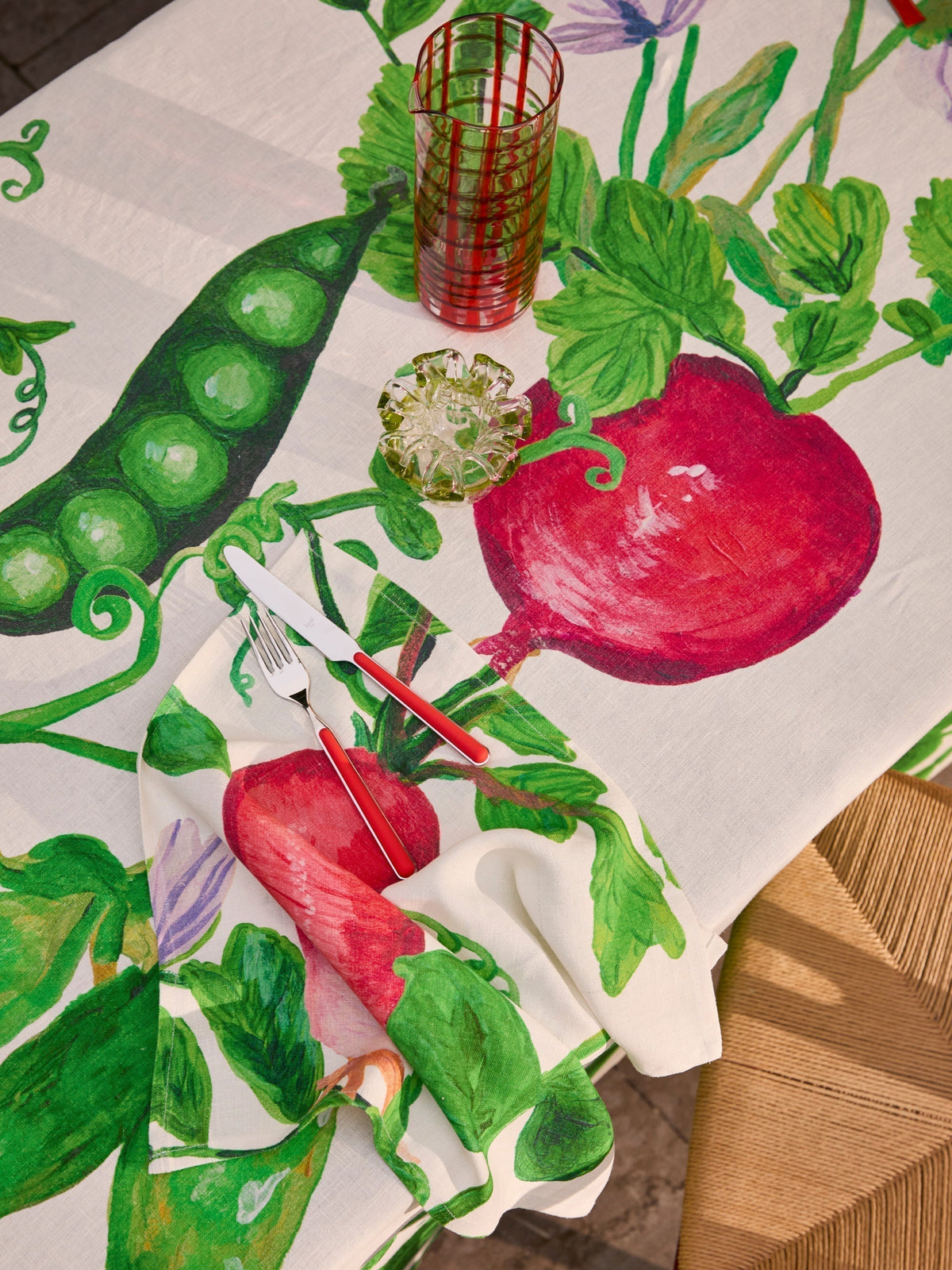 Radish Multi Linen Napkins