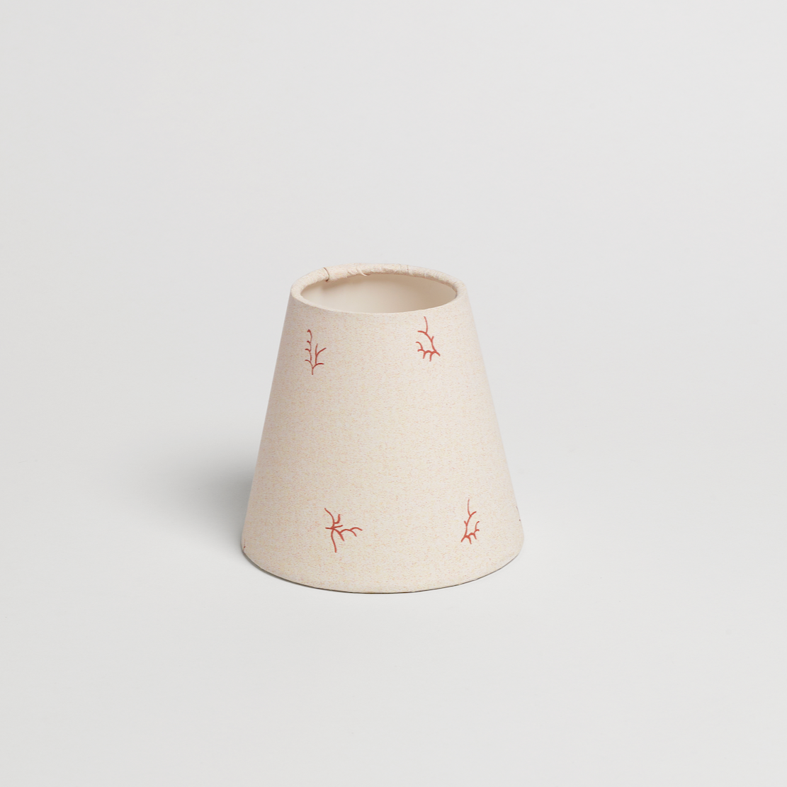 5” Candle Clip Lampshade Teacup Corals – PETITE