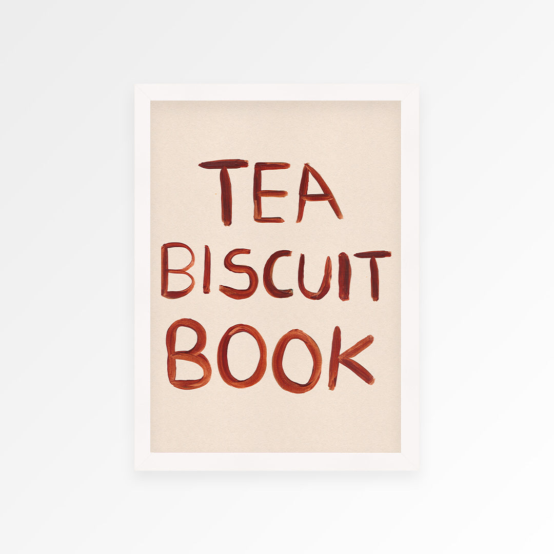 Tea Biscuit Book Print