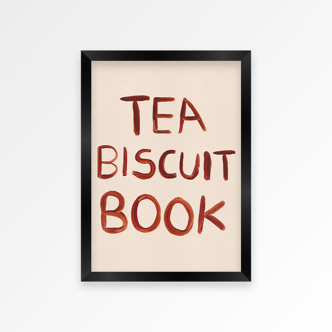 Tea Biscuit Book Print