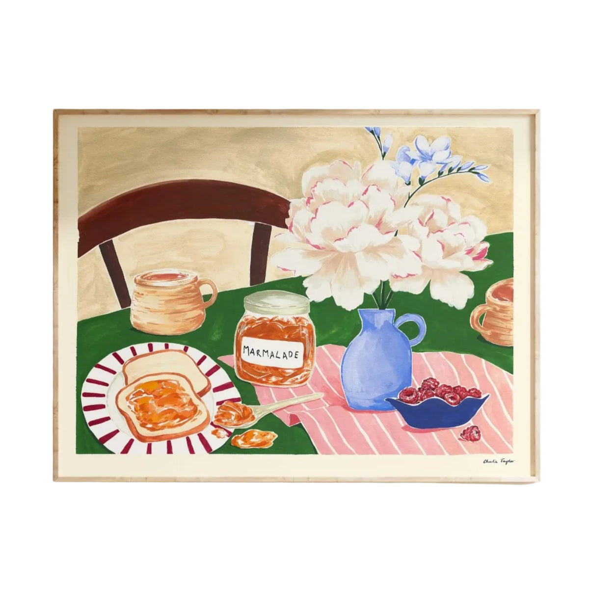 Tea and Toast' Print