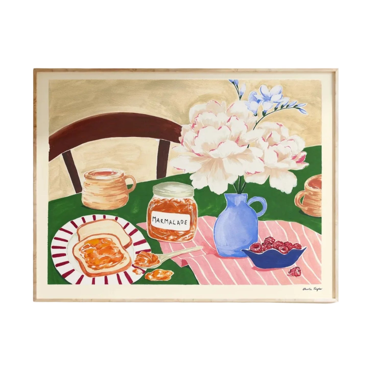 Tea and Toast' Print