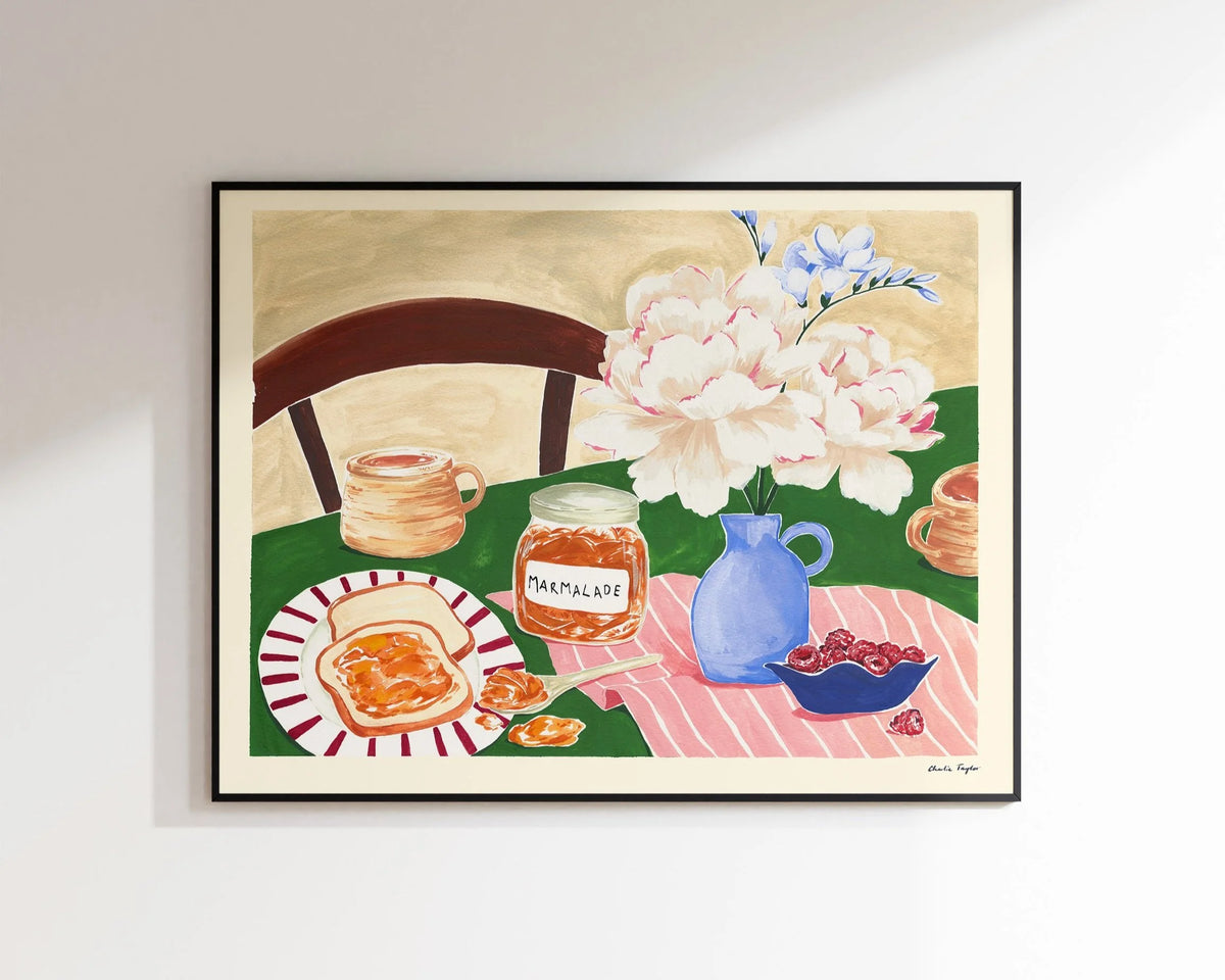 Tea and Toast' Print