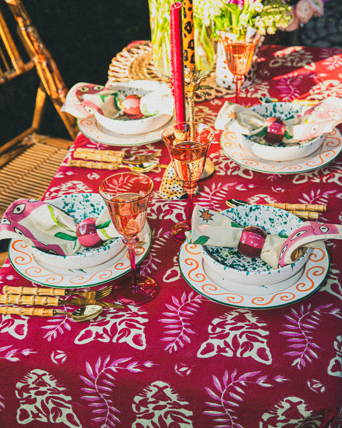 Tiger Lilly Tablecloth
