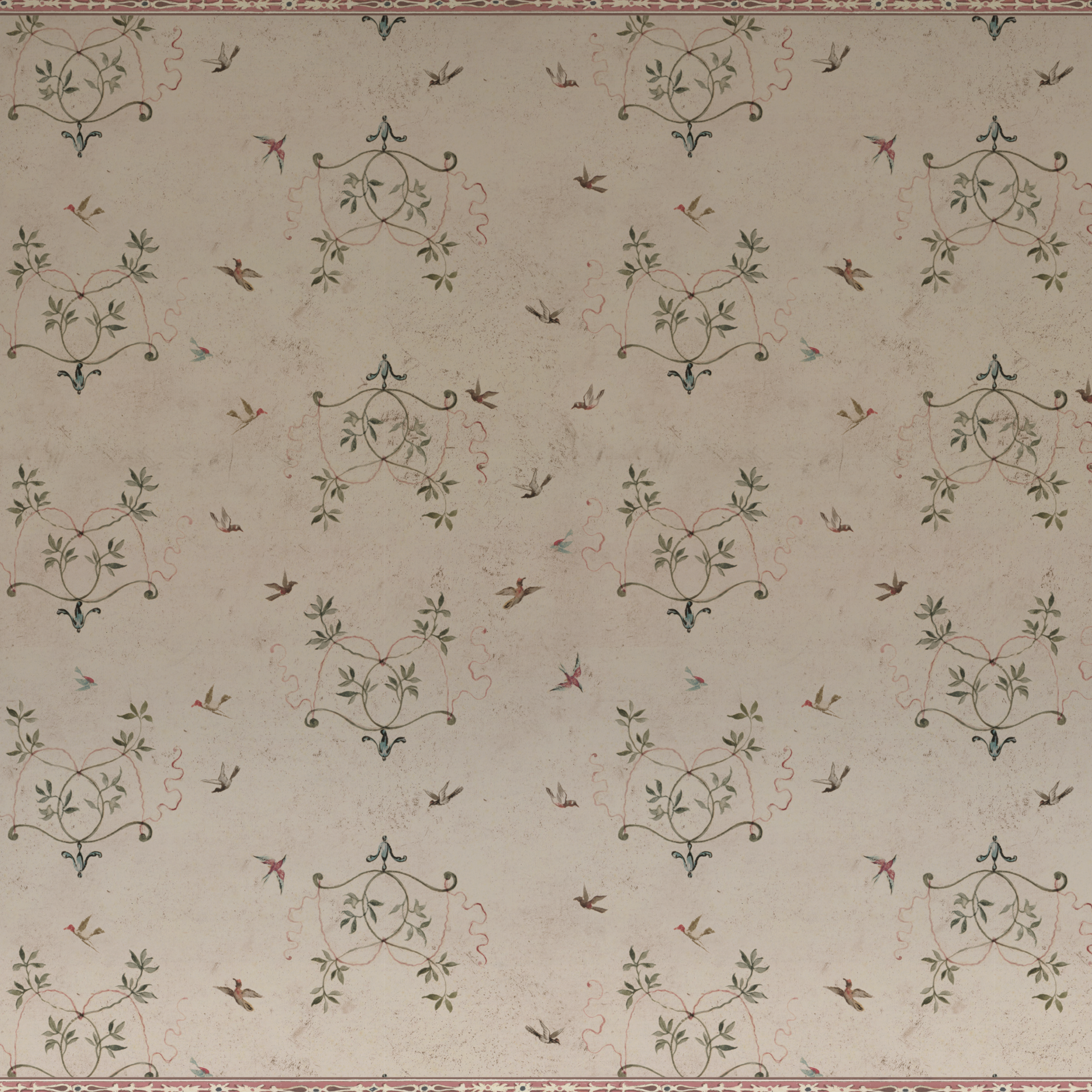 Tivoli Wallpaper Border