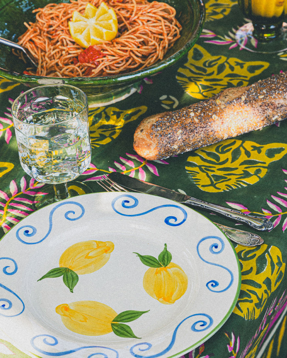 Tiger Ziggy Tablecloth