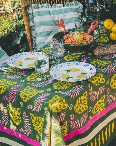 Tiger Ziggy Tablecloth