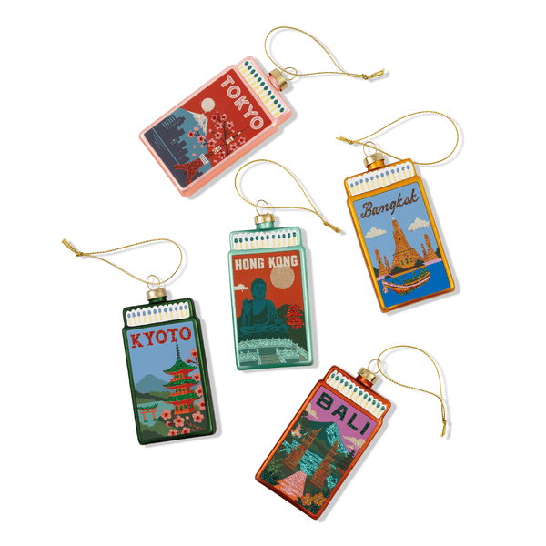 Kyoto Matchbook Ornament - Furbish Studio