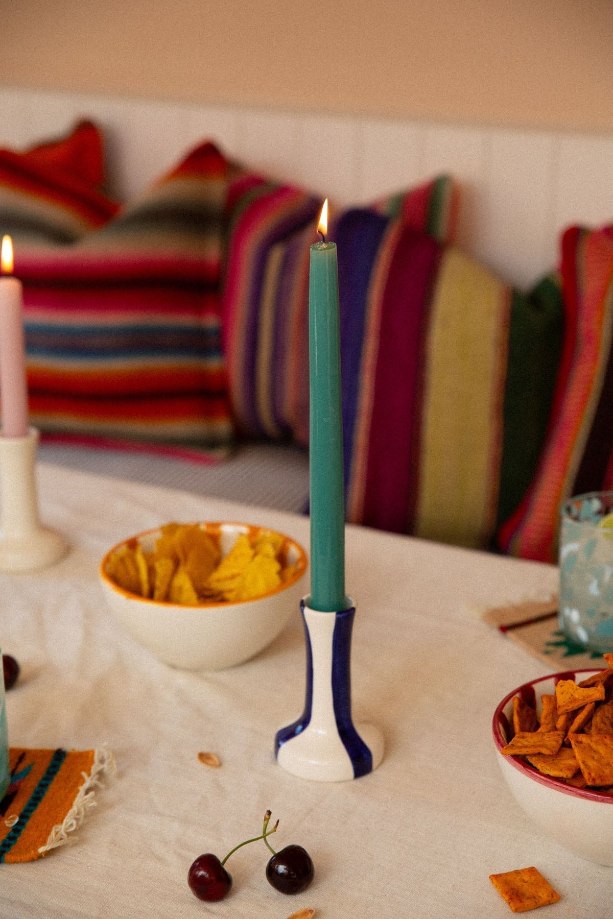 Sandy Candle Holder
