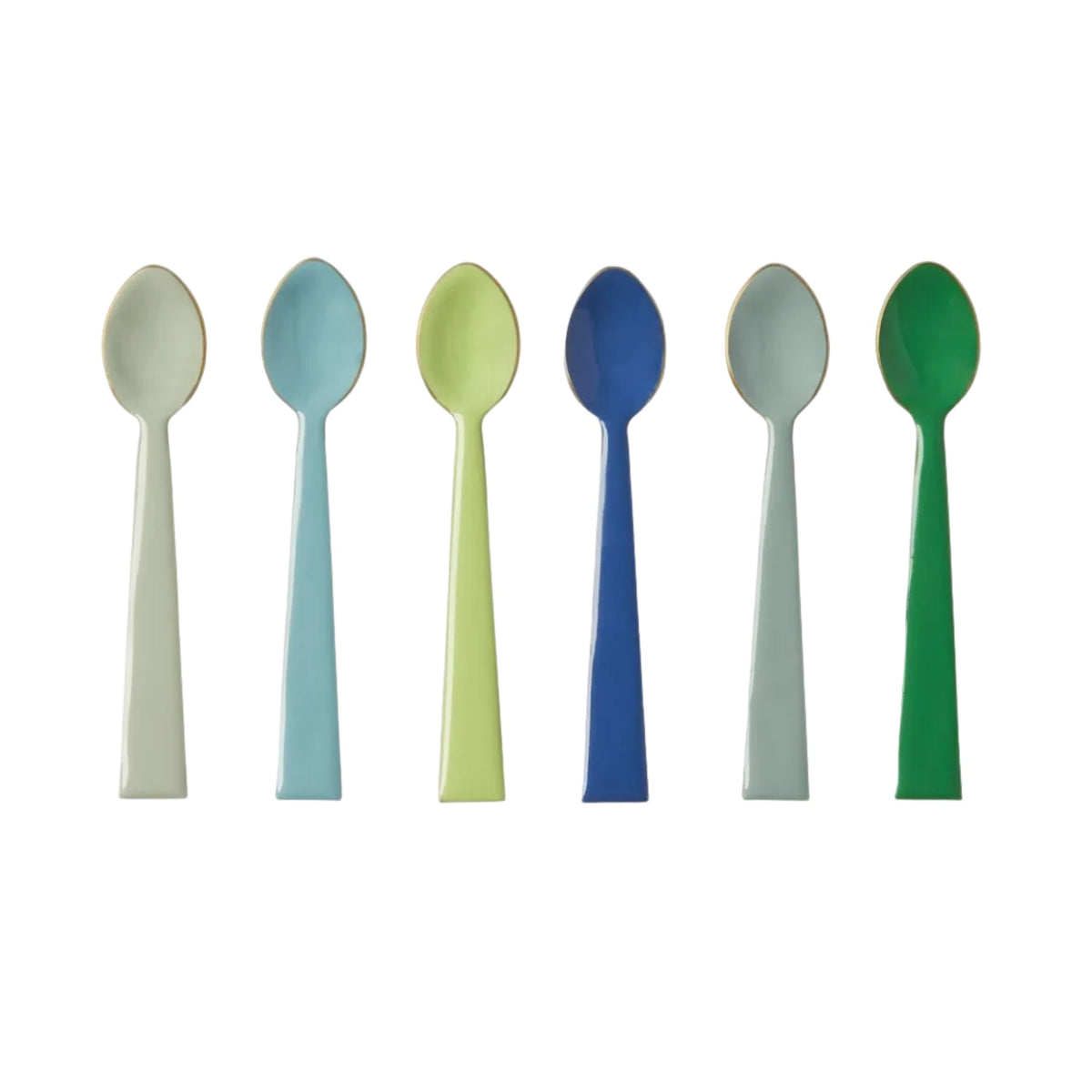 Sky Enamel Teaspoon Set