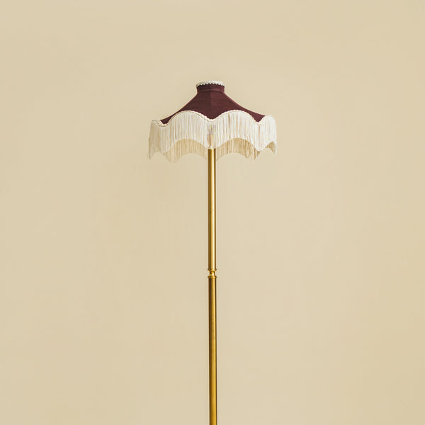The Daisy Moiré Lampshade – Cognac