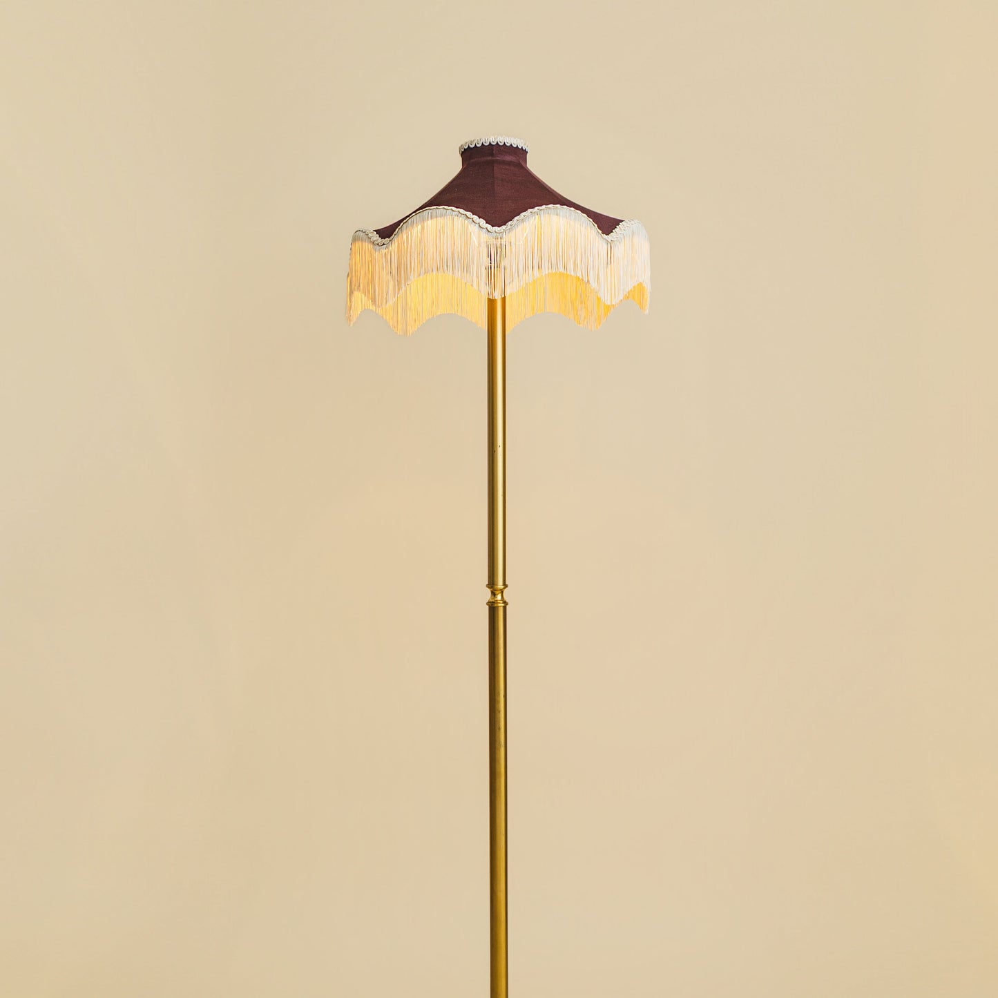 The Daisy Moiré Lampshade – Cognac
