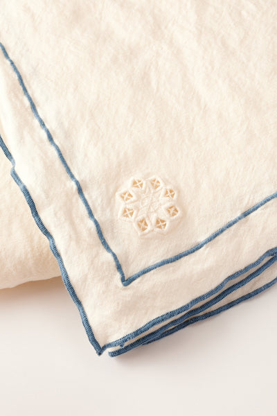 Day For Night Tablecloth Cream/ink