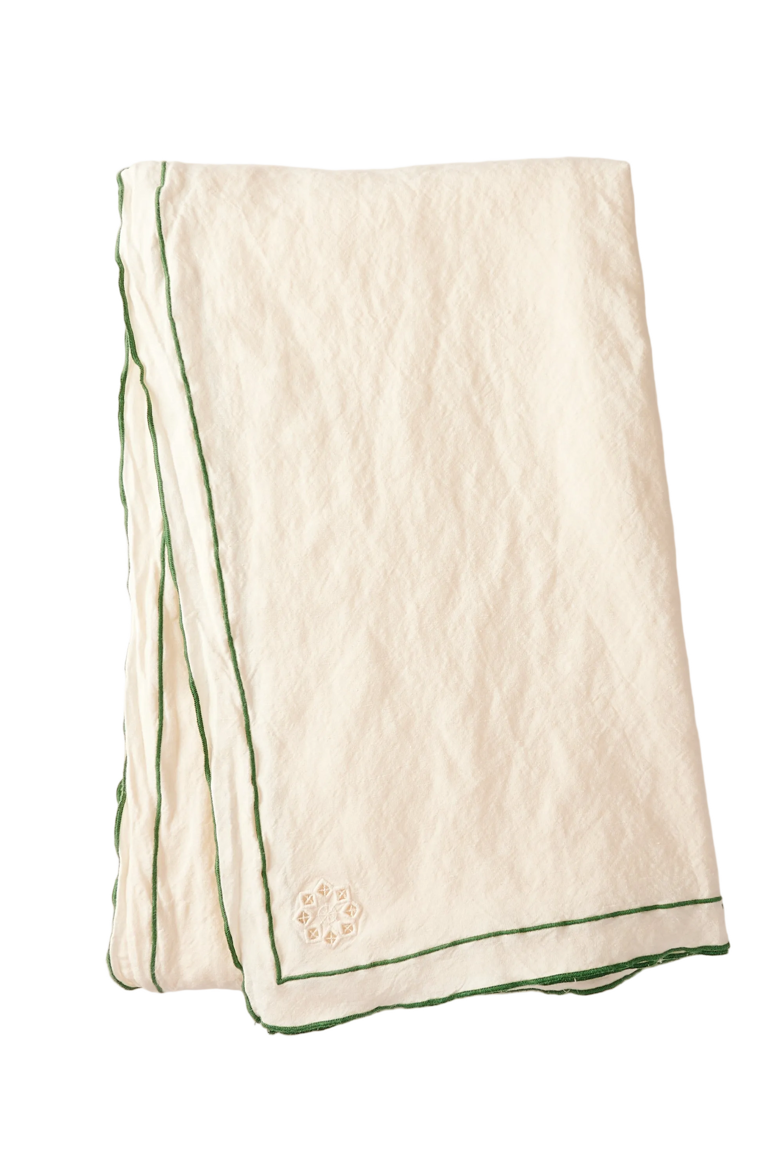Day for Night Tablecloth Cream/Clover