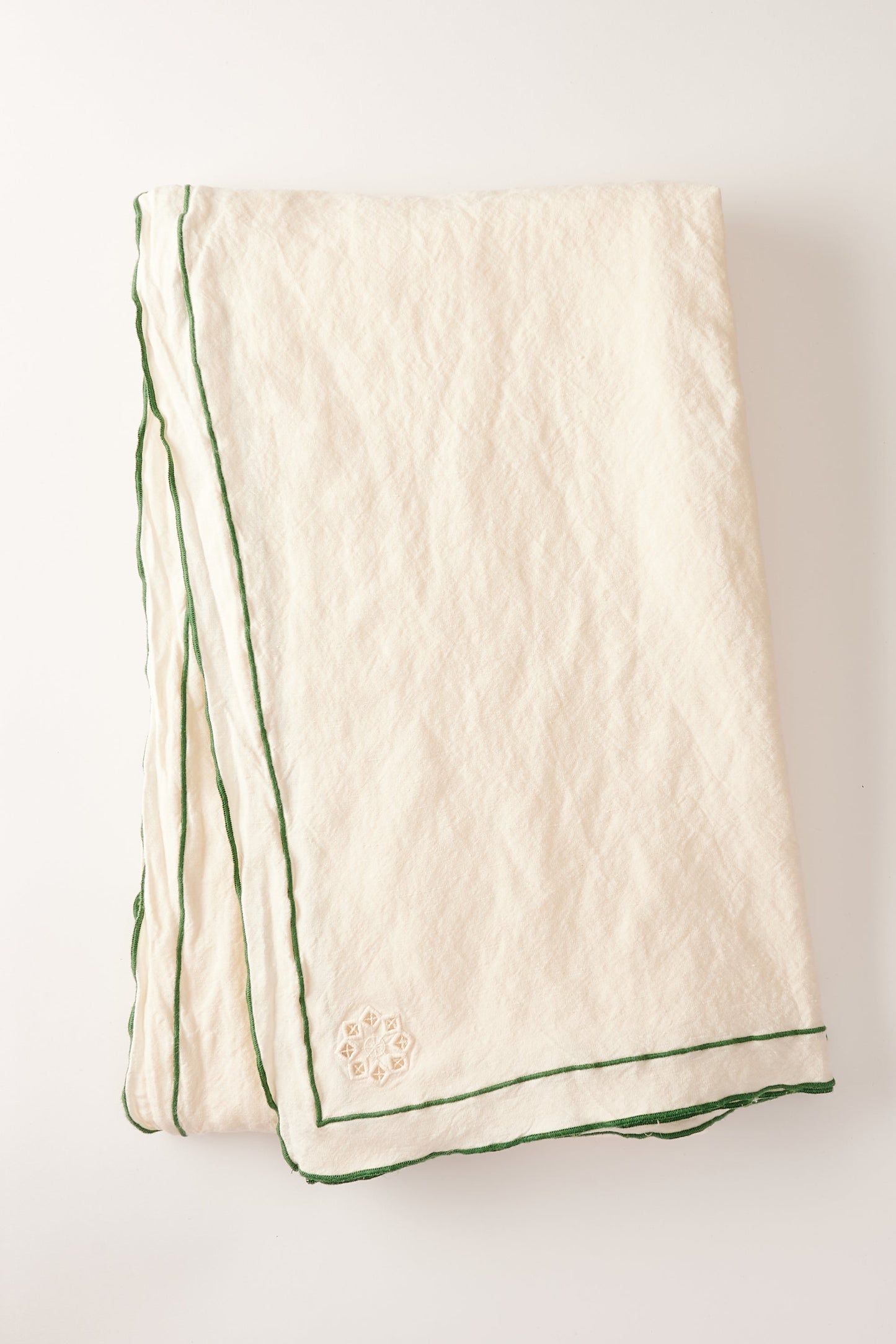 Day for Night Tablecloth Cream/Clover